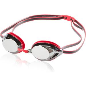 Speedo Unisex-Adult Swim Goggles Mirrored Vanquisher 2.0 Red