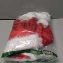 RJVW Christmas Santa Hat for Adults, Thicken Soft Velvet Comfort Classic Santa Claus Hat for New Year Party Headwear Holiday (2 Packs)