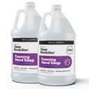 Clean Revolution Foaming Hand Soap Refill with Real Essential Oils, Moisturizing Sulfate-Free Hand Soap, Ready-to-Use Foam Soap Refill for Kitchen & Bathroom (Natural Lavender) 128 Fl Oz, 2 Pack