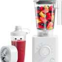Chefman Obliterator 48 oz Countertop Blender for Smoothies, 1380W Motor to Crush Ice, Nuts, and Frozen Fruit with Stainless Steel Blade, Auto Blend Function, Includes 20 oz Travel Jar