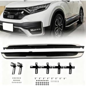 Side Step Compatible with Honda CRV CR-V 2017 2018 2019 2020 2021 2022 Running Board Nerf Bar 2 PCS