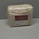 Mellanni California King Sheet Set - 6-Piece Iconic Collection Bedding, (Including 4 Pillowcases), 21-Inch Extra Deep Pocket, Easy Care, Ultra Soft, Cooling Sheets, Brushed Microfiber - Beige