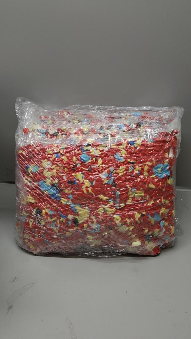 40 LBS Bean Bag Filler, Shredded Memory Foam Filling for Pillow Cushion, Without Added Gel Particles, Premium Soft Refill and Great for Stuffing, Multi Color and Shape