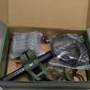 Professional Metal Detector for Adults,12" IP68 Waterproof Search Coil with LCD Backlight,5 Modes Gold Detector,Advanced DSP Chip&High Accuracy System for Beach/Gold Hunting