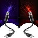 Hortsun 2 Pack USB Star Projector Night Light Adjustable Romantic Projector Car Interior Roof Lights Portable LED Night Star Lamp Atmosphere Decorations for Ceiling, Bedroom, Party