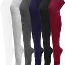 Chalier Thigh High Socks for Women Casual Thigh Socks Soft Comfort Womens Stockings for Holidays (All Classic Color), One Size