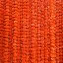 5 PC - 5 feet Marigold Garland |Indian/American Wedding Party Mantle Decoration, Faux Garlands Wedding Garland, Diwali Decoration, Spring Bush Floral! (Dark Orange)