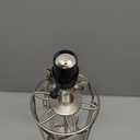 Lamp for Living Room, Base Silver Metal, good Decoration.  19 " Inches Tall.
