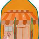Lafyette. Kids Grocery Store Play Tent, Pop Up Indoor Outdoor Playhouse with Windows and Door, Market Shop Play Tent for Boys Girls Toddlers, Foldable Pretend Playhouse Toy for Children, Easy Setup