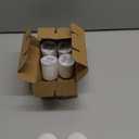 Super Z Outlet Unscented Pillar Candles for Weddings, Home Decoration, Relaxation, Spa, Smokeless Cotton Wick (6, White, 2"x3")