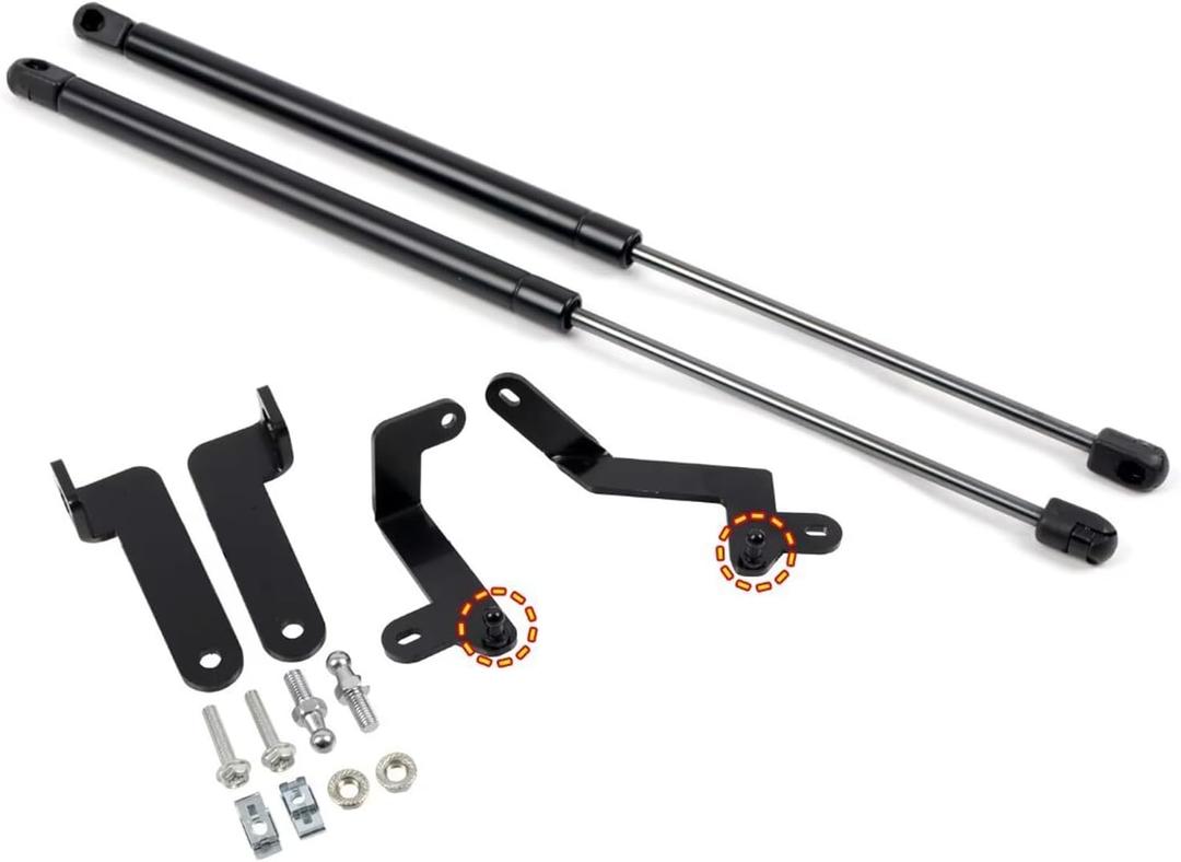HIGH FLYING 2022 2023 2024 2025 for Hyundai Tucson Car Accessories Front Hood Lift Support Struts Shocks Gas Springs Stainless Steel 2pcs