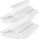 Baby Hangers 100 Pack Non-Slip Kids Plastic Hangers for Closet, Space Saving Toddler Hanger for Infant Clothing, Childrens Hanger for Child, White