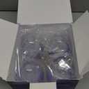 Lansinoh Anti-Colic Baby Bottles, BPA-Free Plastic, 5 Ounces, 4 Count, Extra Slow Flow Nipples (Size XS), Breastfeeding Bottle with NaturalWave Design