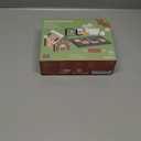 PairPear Gingerbread House Baking Playset – 29 Piece Wooden Christmas Cookie Baking Kit, 3D Toy Cookie Play Food & Pretend Kitchen Accessories, Educational Play Baking Toys Gift for Kids 3+