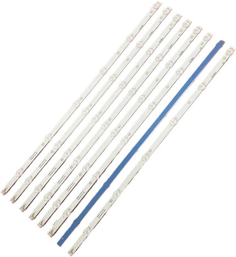 8LED LED Backlight Strip Fit for Toshiba 55LF621C21 55LF621U21 K550WDC1 A4 4708-K55WDC-A4113N01(8pcs for 1 TV)