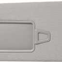 Driver Left Side Sun Visor Compatible with Hyundai Santa Fe 2006-2009 Sunshade with Light Replacement 852100W110J4 Gray (Left Driver Side)