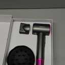 SHRATE Professional High Speed Ionic Hair Dryer | Ultra-Fast Drying | 500 Million Negative Ions | Low Noise | 160000 RPM | Compact Blow Dryer with Magnetic Diffuser for Faster Drying All Hair Types (Grey)