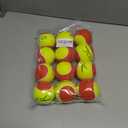 Kids Tennis Balls, Pressureless Tennis Balls for Kids Practice, Made of Premium Durable Felt, Idea for Little Beginner Training (Kids 36Ft (75% Slower Speeds))