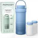 Momcozy 22oz Portable Breast Milk Cooler for Outdoor, Life Saver with 360° Total Cooling for 24 Hours, Larger Capacity Travel Breastmilk Chiller  for Breastmilk Storage, Green