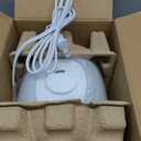 BOXING 3L Cool Mist Humidifier, Ultra Quiet 20dB for Bedroom, Baby & Office, Top Fill Air Humidifier for Home Office & Indoor Plants, 30H Runtime, Essential Oil Tray, Night Light, BPA-Free, White