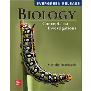 Biology: Concepts and Investigations: 2024/Evergreen Release Loose Leaf – January 1, 2024