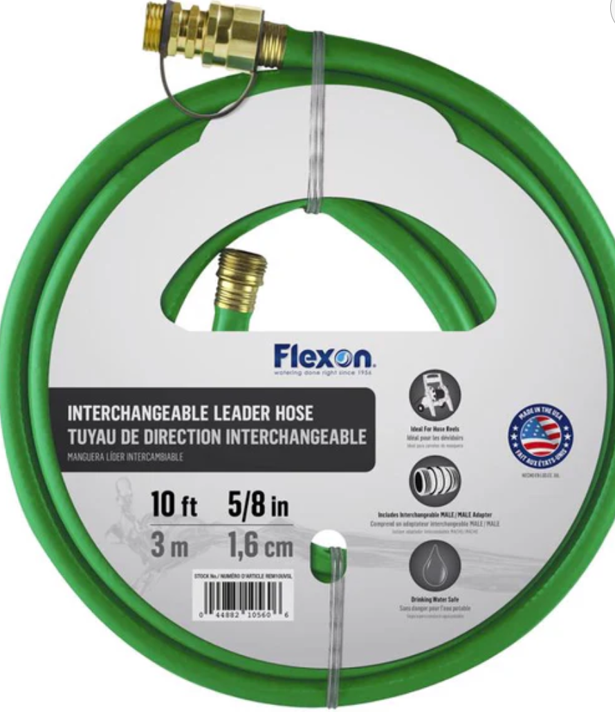 FLEXON interchangeable leader hose 10 ft