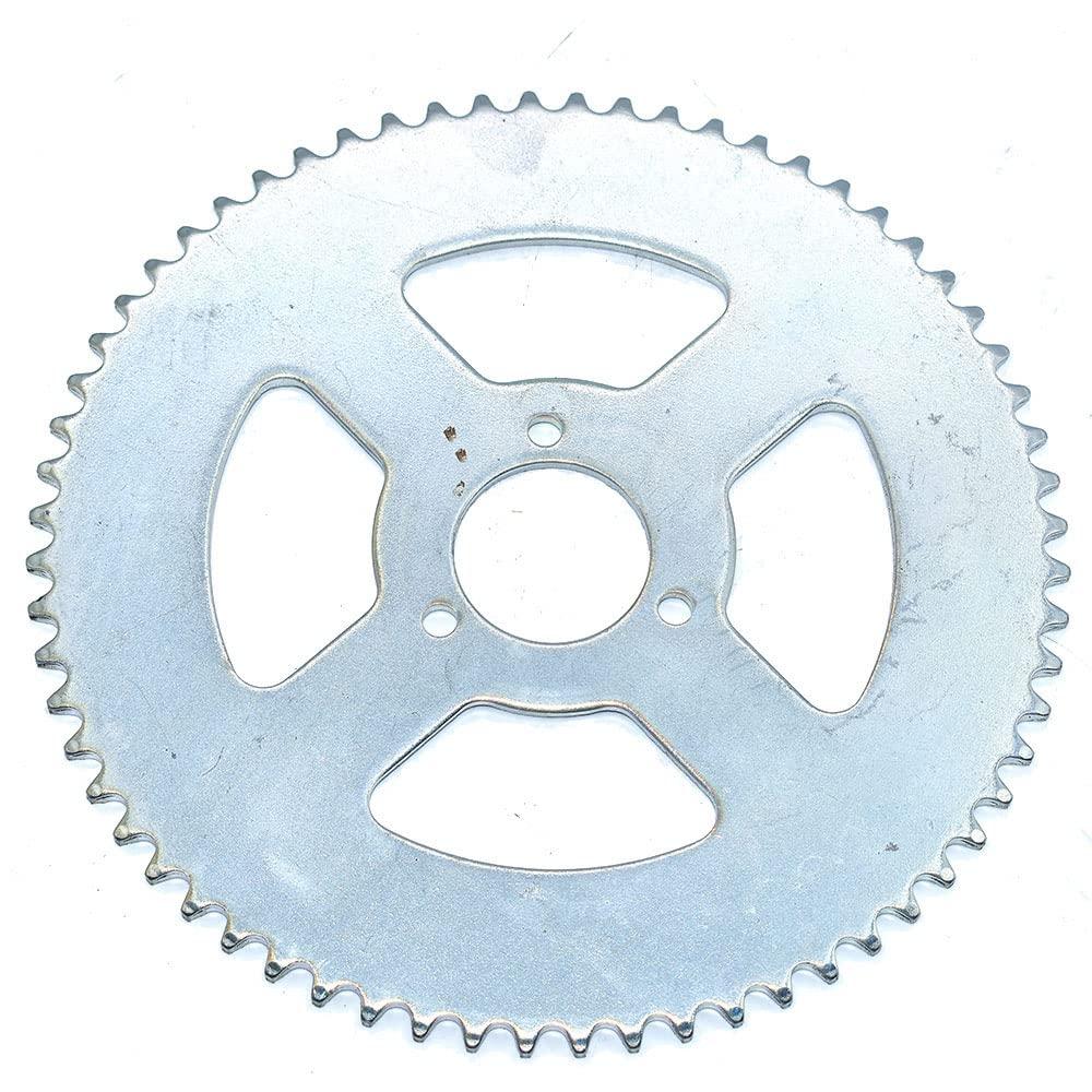 T8F 64T Rear Sprocket, Mini Moto Rear Chain Sprocket for 47cc 49cc Pocket Bike (T8F-64T-29mm)