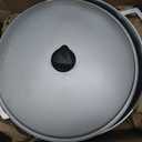 IMUSA USA 11.6Qt Jumbo Traditional Colombian Caldero, 11.6 Quart, Silver