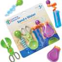 Learning Resources Sand & Water Fine Motor Set - Fidget Toys, Water Bin Play, Toddler Daycare Essentials Games Tools, Homeschool and Preschool, Montessori for Kids, Gifts for Boys and Girls