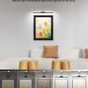 Picture Wall Lights Wireless Art Light for Paintings 24" Black