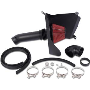 10552 Cold Air Intake Set, High-Flow Air-Filter, Compatible with 1991-2001 Jeep Cherokee XJ SE l6 GAS OHV 4.0LReplace 10552