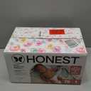 The Honest Company Comfort Dry Disposable Diapers for Sensitive Skin, Hypoallergenic, Rose Blossom + Tutu Cute, Club Box Size 1 (8–14 lbs), 78 Count