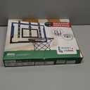 24" x 16" Indoor Large Basketball Hoop Toy - Upgraded Adjustable Height Basketball Hoop Over The Door with Scoreboard/2 Balls, Basketball Toys Christmas Birthday Gifts for Kids & Adults(Red)