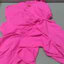 One Piece Swim Dress for Women - One Shoulder Tummy Control Swimsuit with Skirt 2025 Skirted Bathing Suit Swimdress (Large, Pink)