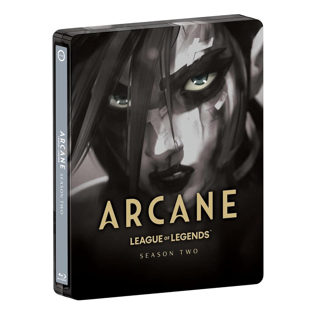 Arcane League Of Legends: Season Two Limited Edition Steel book [Blu-ray]