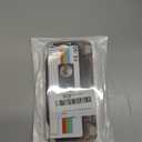 Case for iPhone 16e Matte Finish Heavy Duty Soft Back Cover with Reinforced Corners TPU Soft Bumper Retro Cassette Tape Case Compatible with iPhone 16e