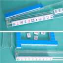 American Mahjong Tiles (1.2,Tiles Only), 166 Pcs American Mahjong Tile Set with Blue Color