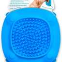 Aquapaw Lick Mat for Dogs with Suction Cups - XL, Blue, 1-Pack - Slow Feeder Lick Pads for Dogs & Grooming Enrichment - Food Mat for Peanut Butter Treats