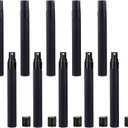 Mini Refillable Perfume Bottle Travel Perfume Atomiser Refillable 10 ML Spray Bottles Portable For Travel Holiday Outdoor Activities And Business(10 Pcs) (0.3 Ounces, Black)