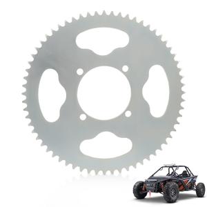 T8F 64T Sprocket, 54mm 4 Hole High Strength Steel Mini Motorcycle Sprocket for 47cc 49cc Mini Motorcycles ATV Quad Dirt Pit