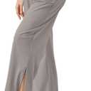 26"/28"/30" Inseam Womens Wide Leg Sweatpants Petite High Waist Summer Pants UPF50 Lightweight Beach with Pocket Split Leg (XXL)