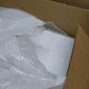 5 Pcs Wire Rack Covers Carbon Fiber Material 32x12x3 inch Pantry Shelf Cover 0.31 inch Thick Removable Closet Wire Rack Shelf Covers,Decoration Kitchen Bathroom Office Shelving (White, 32x12x3 inch)