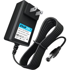 PwrON 6.6 FT Long 9V 2A AC to DC Adapter Charger Replacement for Innov Model: IVP0900-2000 Switching Power Supply