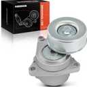 A-Premium Belt Tensioner Assembly with Pulley Compatible with Nissan Altima 2002-2013, Sentra 2002-2012, X-Trail 2003-2006, Rogue 2008-2014, Rogue Select 2.5L, Replace# 11955JA00A, 11955JA00B