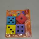 DekeHome Soft Dot Dice 4 Pieces 1.96"Each