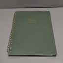 EMSHOI 2026-2027 Appointment Book, A4 15-Minute Hourly Planner, July 2026 - June 2027, Academic Planner Weekly and Monthly, 100GSM Thick Paper, Flexible Cover, Note Pages, Colorful Tabs, Light Green