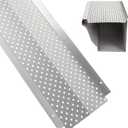 Gutter Guard,5" Aluminum Leaf Filter Gutter Cover,13 PCS Total Length 52FT,Raptor Gutter Guards,Easy DIY Leaf Guards for Gutters Fits Any Roof or Gutter Type