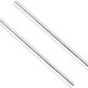 2PCS 3 Inch Straight DIY Custom Mandrel Exhaust Pipe Universal Tube Pipe, 30 Inch Length, 3'' OD Mandrel Straight Pipe, T304 Stainless Steel