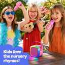 Move2Play, Karaoke Machine for Kids | Includes 20+ Kid Songs | 2 Microphones | Connect with Bluetooth | 3, 4, 5, 6, 7+ Year Old Gift | Toy for Girls, Boys, & Toddler | Birthday Present