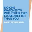 7 x Fathers Day Card Gift for Dad, Fathers Day Card from Son Daughter